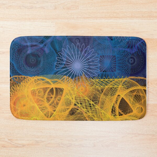 Item preview, Spirograph Girl stands with Ukraine designed and sold by RachelEDesigns.