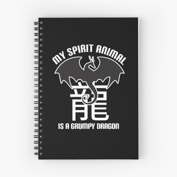 Item preview,  My spirit animal is a grumpy dragon. designed and sold by Umiska.