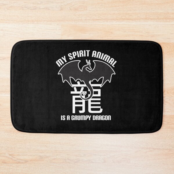 Item preview,  My spirit animal is a grumpy dragon. designed and sold by Umiska.