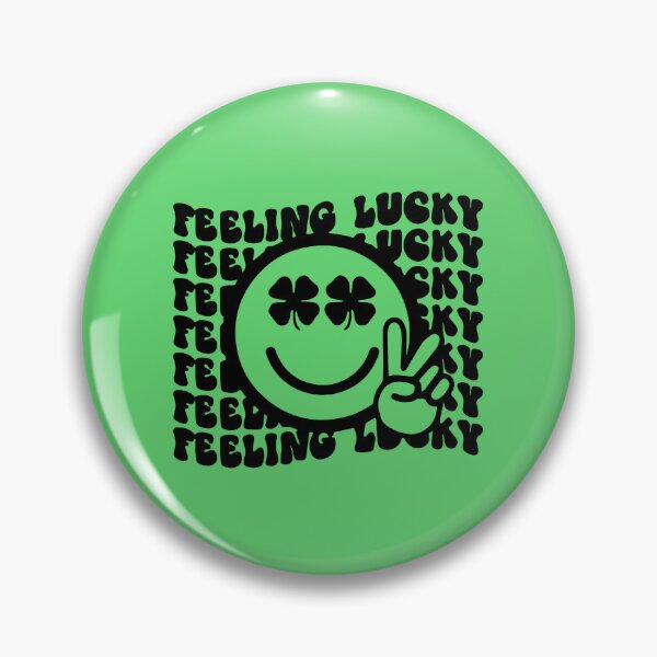 Item preview, Feeling Lucky Happy Face, Saint Patricks Celebration,Irish Lucky Four Leaf clover,Peace signe T-shirt and Mug designed and sold by Eddyed.