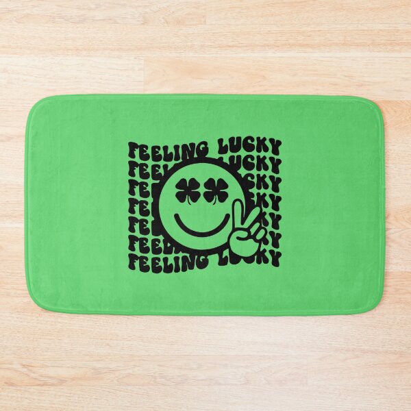 Item preview, Feeling Lucky Happy Face, Saint Patricks Celebration,Irish Lucky Four Leaf clover,Peace signe T-shirt and Mug designed and sold by Eddyed.