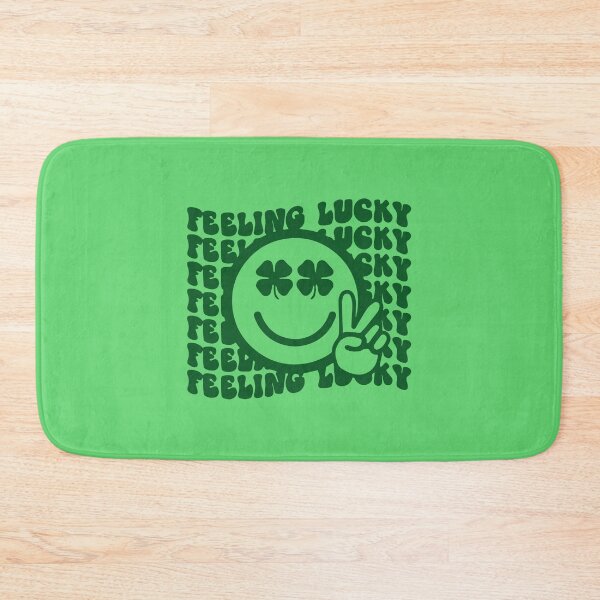 Item preview, Feeling Lucky Happy Face, Saint Patricks Celebration,Irish Lucky Four Leaf clover,Peace signe T-shirt and Mug designed and sold by Eddyed.