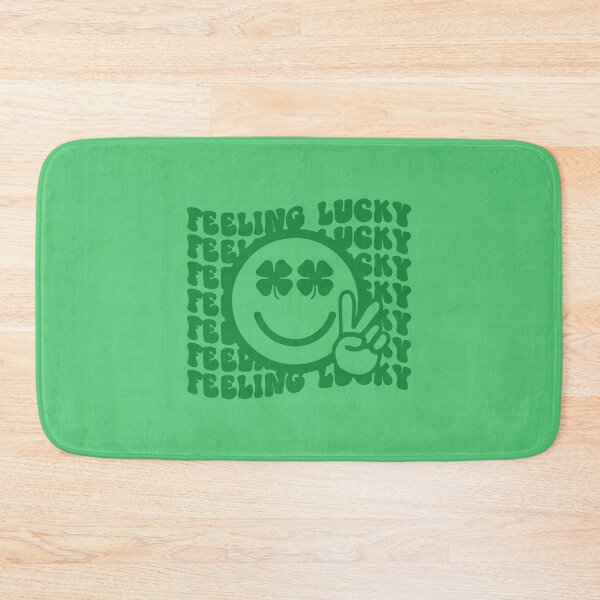 Item preview, Feeling Lucky Happy Face, Saint Patricks Celebration,Irish Lucky Four Leaf clover,Peace signe T-shirt and Mug designed and sold by Eddyed.