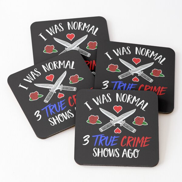 Item preview, Copy of I Was Normal 3 True Crime Shows Ago Funny True Crime  designed and sold by dbreeze10.