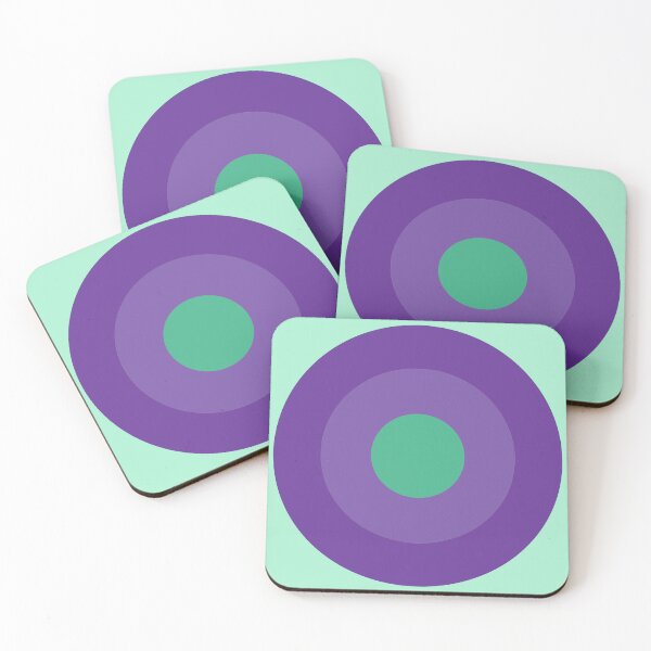 Item preview, The Bop! Purple & Green Roundel designed and sold by ModSupporters.