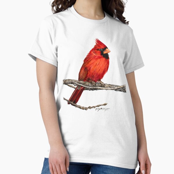 Item preview, Male Northern Cardinal Wildlife Bird Art designed and sold by kmstrope.