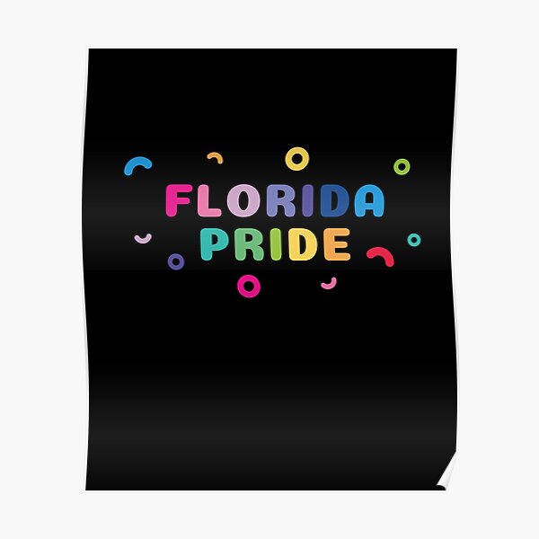 "Florida Pride" Poster for Sale by wantpeace Redbubble