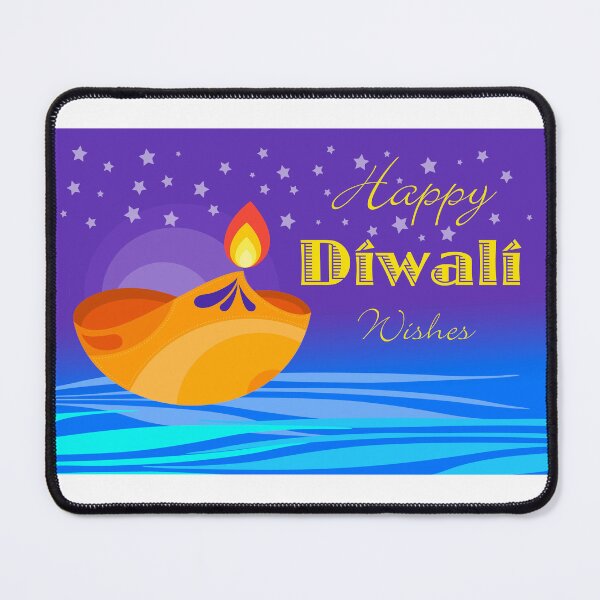 Item preview, Happy Diwali Wishes Diya Lamp on Water designed and sold by ShoaffBallanger.