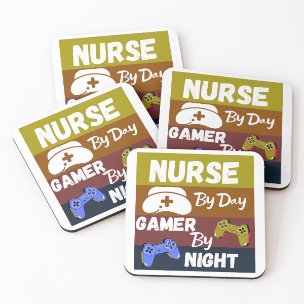 Item preview, Nurse By Day Gamer By Night Art Designs designed and sold by Manilyn0907.