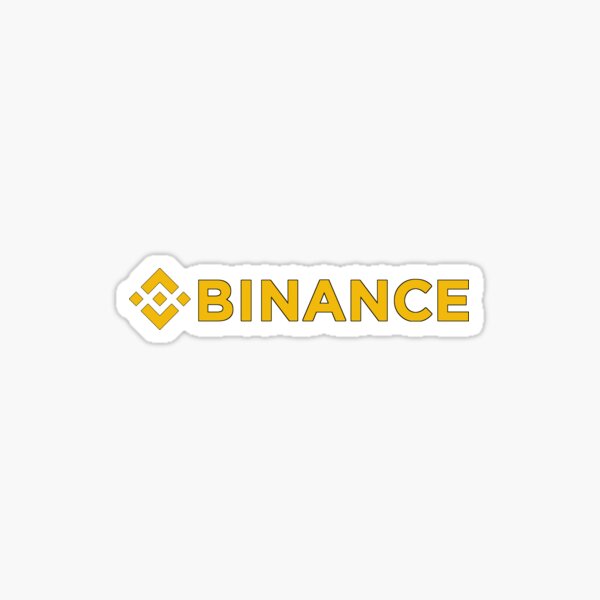 Binance BNB Cryptocurrency Crypto Logo Sticker