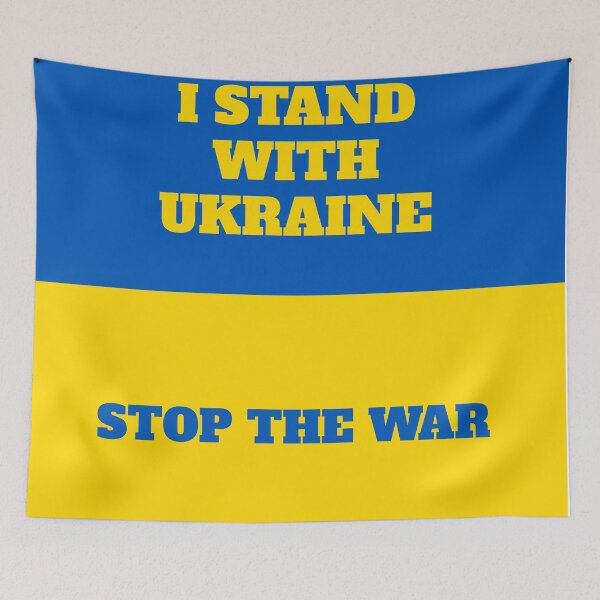 Item preview, I stand with Ukraine - stop the war designed and sold by Inspirationmotivation.