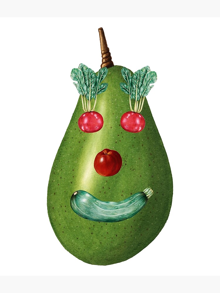 "Fruit Face" Poster for Sale by thatsititslit Redbubble