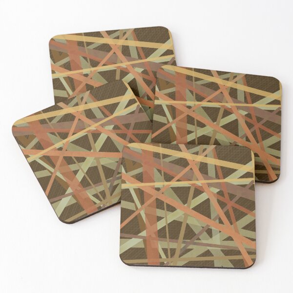Item preview, Shades of Orange Lines Abstract Digital Art Design designed and sold by AMSonArt.