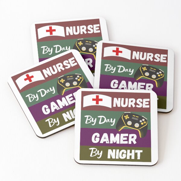 Item preview, Nurse By Day Gamer By Night Art Designs designed and sold by Manilyn0907.