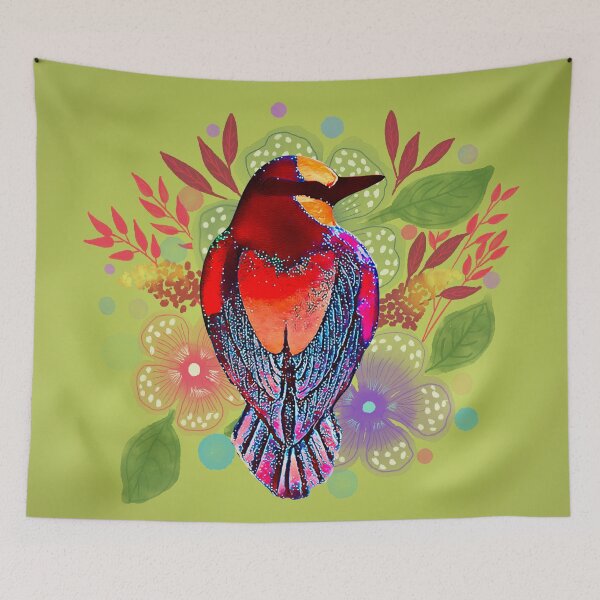 Item preview, Garden Jewel Hummingbird designed and sold by DonneeCreations.