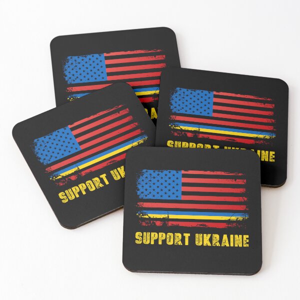 Item preview, Support Ukraine American Flag - All profits go to Ukraine Relief  designed and sold by blackdogshop.