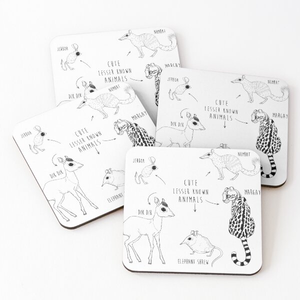 Item preview, Cute Lesser Known Animals International designed and sold by Jaimie C..
