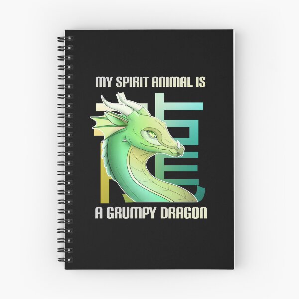 Item preview, My spirit animal is a grumpy dragon. designed and sold by Umiska.