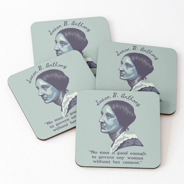 Item preview, Susan B. Anthony Portrait and Quote designed and sold by Unhinged Heather.