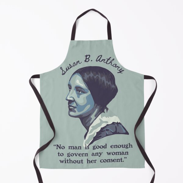 Artikelvorschau, Susan B. Anthony Porträt und Zitat entworfen und verkauft von Unhinged Heather.