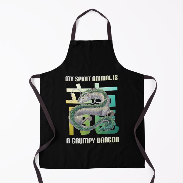 Item preview, My spirit animal is a grumpy dragon. designed and sold by Umiska.