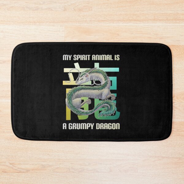 Item preview, My spirit animal is a grumpy dragon. designed and sold by Umiska.