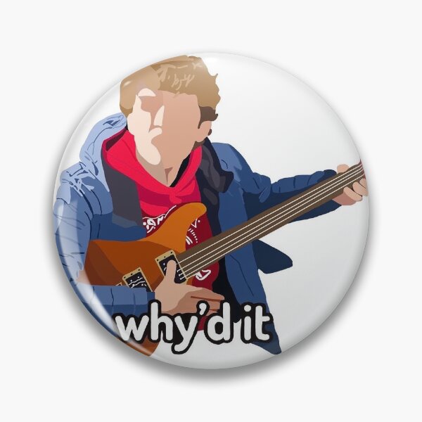Item preview, Tommyinnit trying to play the guitar fanart  designed and sold by JustVibz.