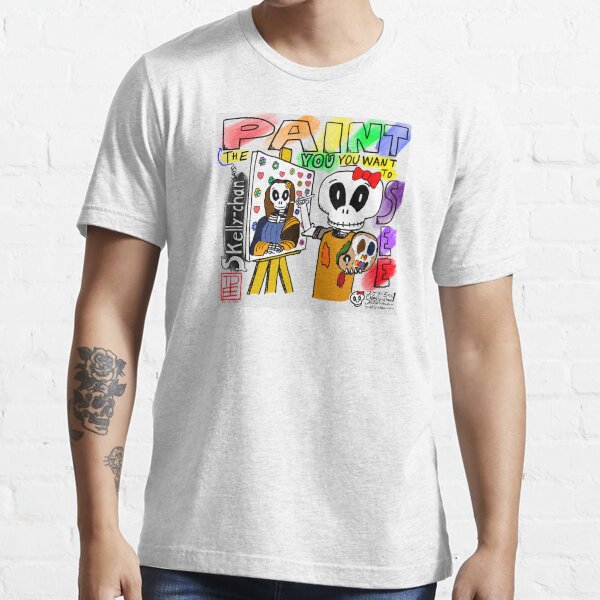 Skelly-chan: Paint the YOU Essential T-Shirt