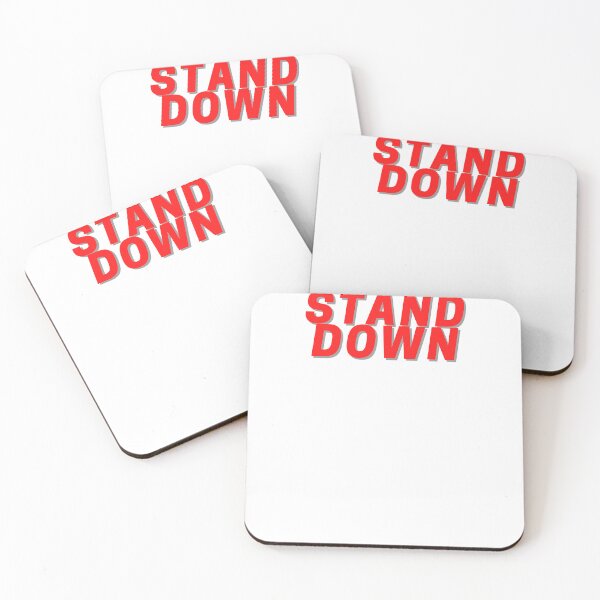 Item preview, Red Stand Down  designed and sold by weandthem.