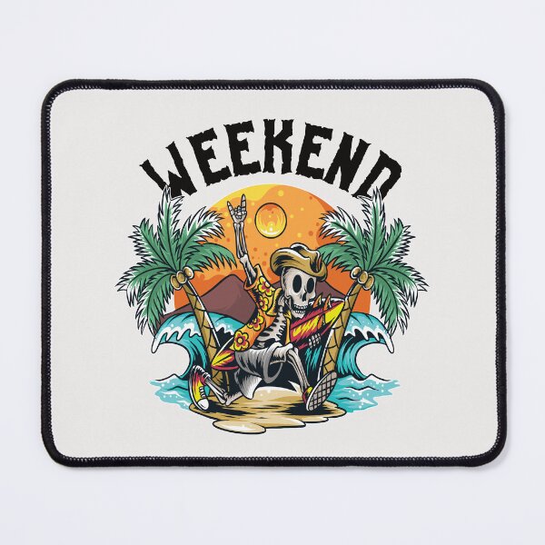 Item preview, Skeleton surfing and looking forward to the weekend designed and sold by ReneMM.