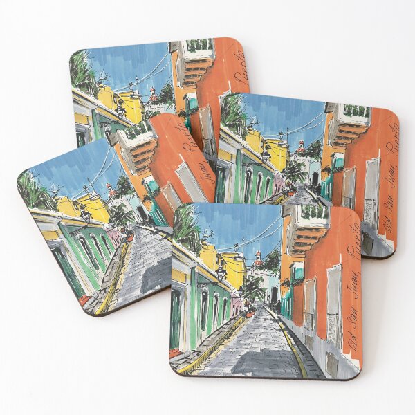 Item preview, Old San Juan, Puerto Rico designed and sold by Mashusha-art.