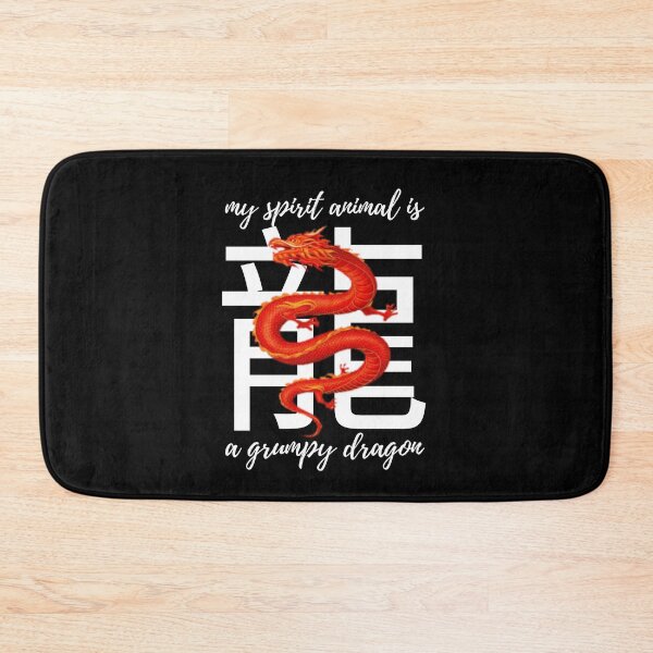 Item preview,  My spirit animal is a grumpy dragon. designed and sold by Umiska.