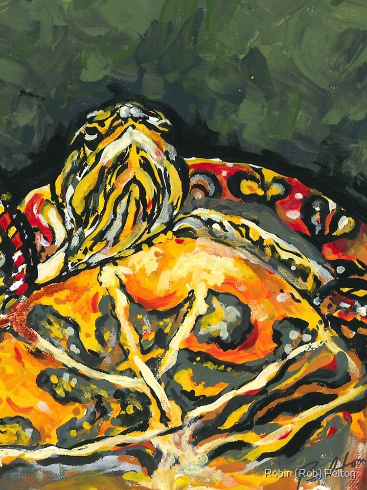 Thumbnail 4 of 4, iPhone Case, Michigan Painted Turtle designed and sold by ROBINPELTON.