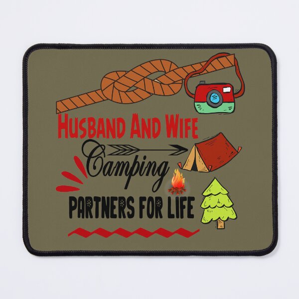 Item preview,  Husband And Wife Camping Partners For Life, love forever designed and sold by ESAMSTORE.