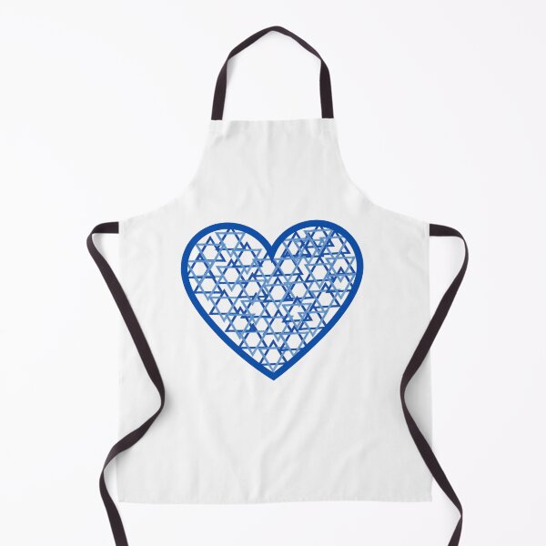 Item preview, Jewish Star Heart -- Star of David filled Heart designed and sold by NJGDesigns.