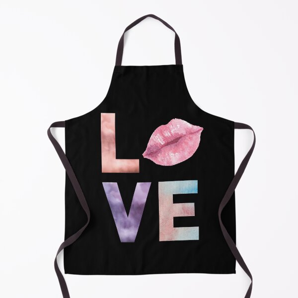Item preview, Love Text wattercolors shirt designed and sold by Dunn Designs.