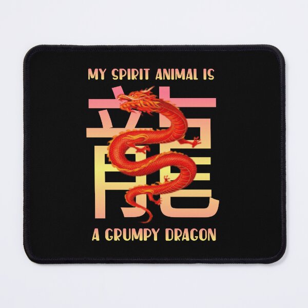 Item preview,  My spirit animal is a grumpy dragon. designed and sold by Umiska.