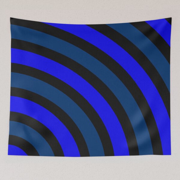 Item preview, Blue and black circles designed and sold by ELF2.