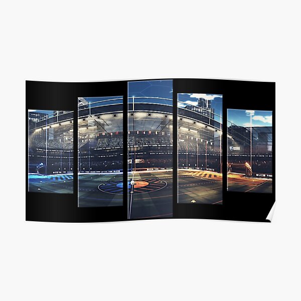 Rocket League Stadium III Poster