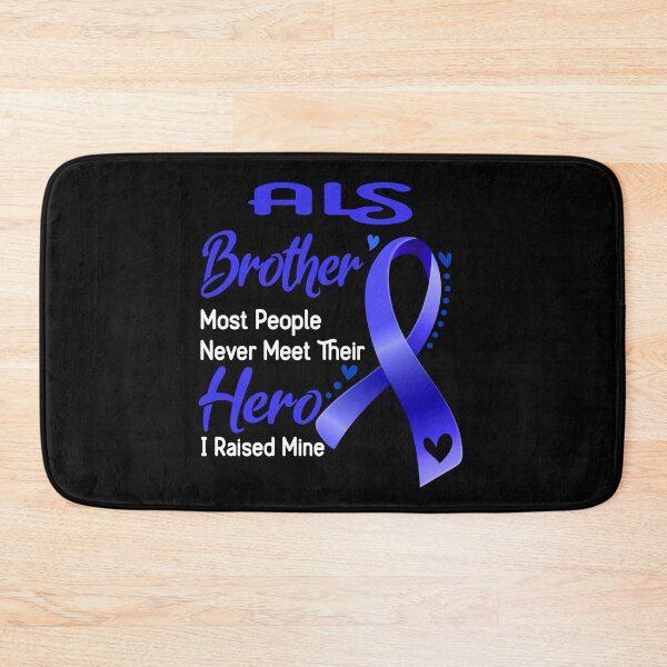 Item preview, ALS Brother Most People Never Meet Their Hero I Raise Mine designed and sold by tenjun16.