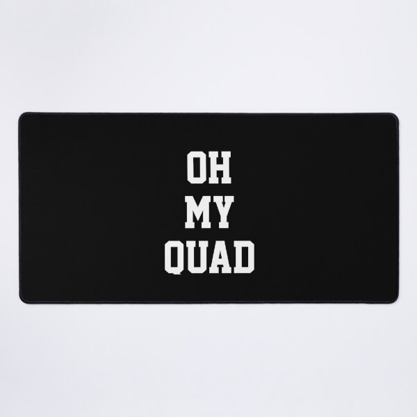 Item preview, Funny Workout, oh Quad running quote , Motivation , GYM , Fitness, Sport, Cute Gym, sarcastic Rude Offended saying, boyfriend girlfriend designed and sold by joygift369.