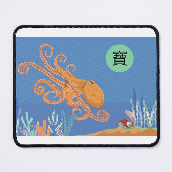 Item preview, Precious Pearl with Octopus in Ocean designed and sold by ShoaffBallanger.