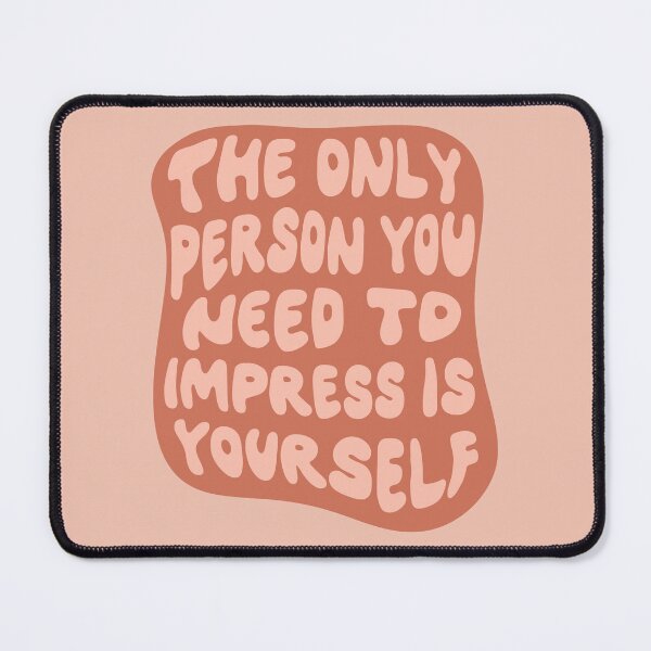 Item preview, Impress Yourself Positive Affirmation Pink & Red designed and sold by bykirstco.