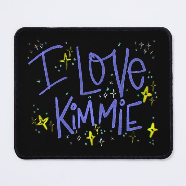 Item preview, I LOVE KIMMIE NAME PURPLE designed and sold by GIVENGRACE.ART.