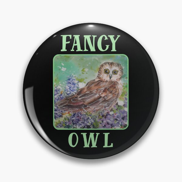 Item preview, Fancy owl . designed and sold by Umiska.