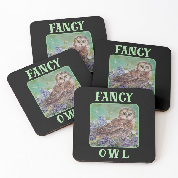 Item preview, Fancy owl . designed and sold by Umiska.