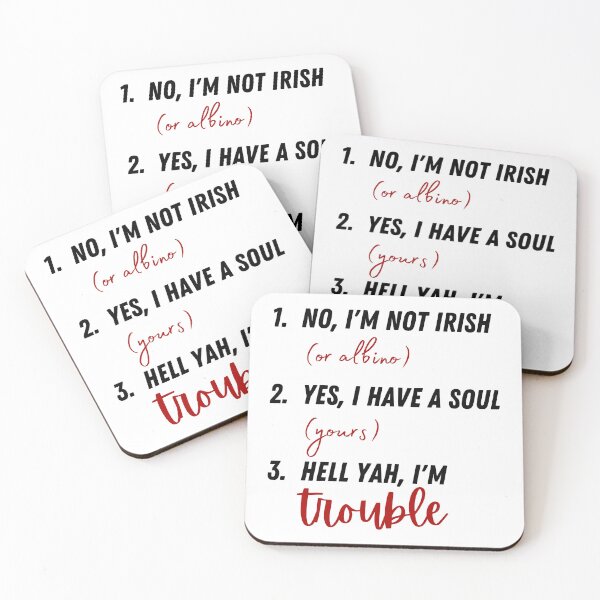 Item preview, Redhead FAQs designed and sold by Elle  Hazlett.