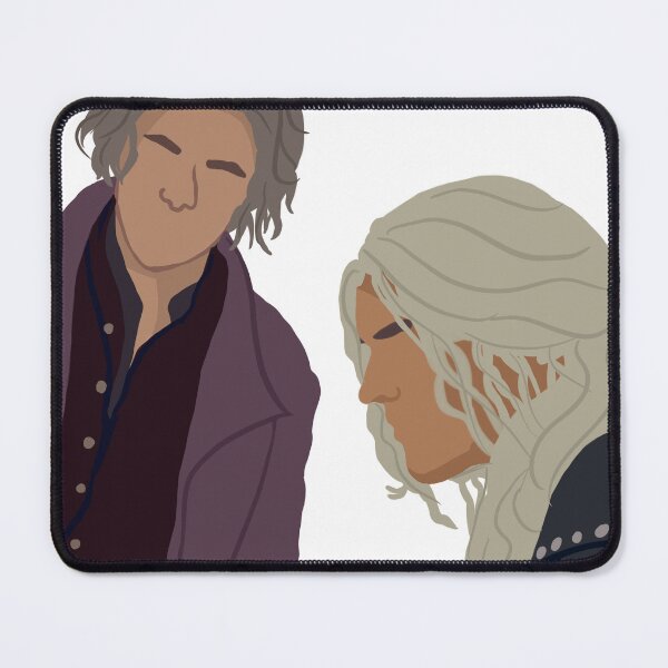 Item preview, Minimalist Geralt & Jaskier designed and sold by HistoricalNerdy.