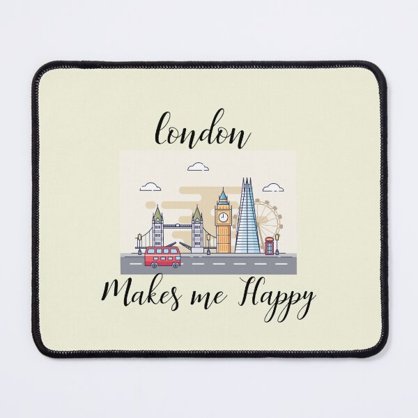 Item preview, London Makes Me Happy - London England designed and sold by Sugar-Magnolia.