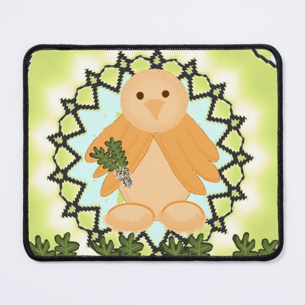 Aperçu de l'œuvre Désherbage des oiseaux oranges dans le jardin créée et vendue par Designsbyshell.